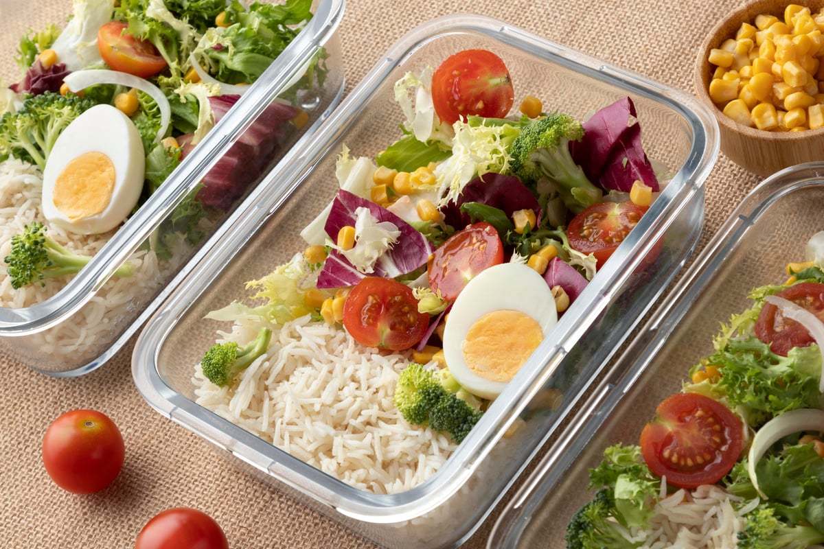 Top View Nutrition Food Meal Planning